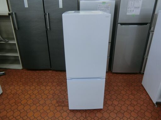 ID 186705　冷蔵庫２ドア　156L　ヤマダ　２０２３年　YRZ-F15J