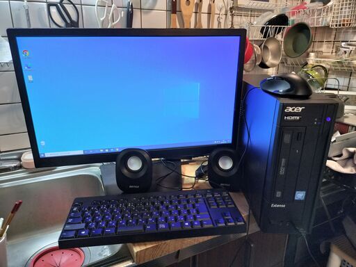 デスクトップパソコン Acer Extensa X2610G SSD120GB RAM8GB