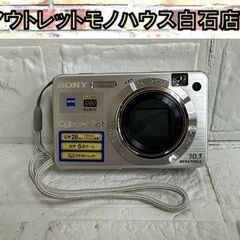☆動作OK SONY デジタルスチルカメラ シルバー DSC-W...