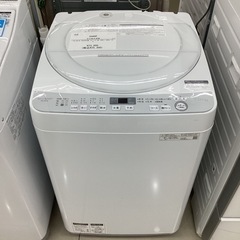 【6ヶ月保証】SHARP ES-GE7D-W 全自動洗濯機