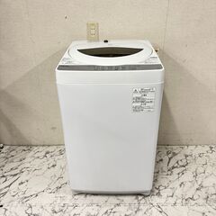 H 17707 TOSHIBA 一人暮らし洗濯機 2019年製 5.0kg ◇大阪市内・東