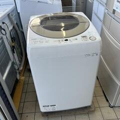 ★【シャープ】全自動洗濯機　穴なし洗濯槽‼　2020年製7kg(ES-SH7C) 【3ヶ月保証付き★送料に設置込み】💳自社配送時🌟代引き可💳※現金、クレジット、スマホ決済対応※   家電 生活家電 洗濯機