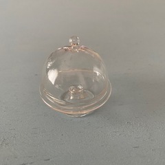 ミニチュア　ガラス製ケーキドーム　10個セット　