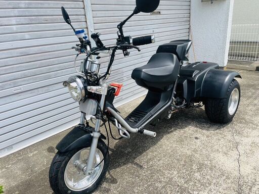【ミニカー登録】ホンダ ロードフォックス改 TB10 ジャイロX後期エンジン搭載 太足 カスタム車 自賠責保険付き 配送可 千葉県木更津市発