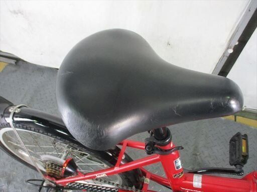 D526　★14000円★　折りたたみ中古自転車【　JEEP　赤　20インチ 】 D526 ☆14000円☆ 折りたたみ中古自転車【 JEEP 赤 20インチ 】