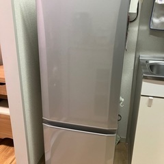 【成約済】三菱　冷蔵庫　2ドア　2016年製　168ℓ