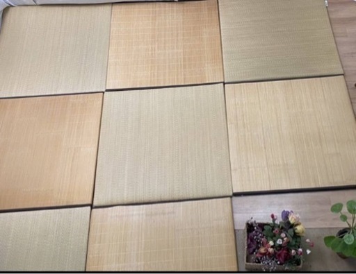 M＋061【琉球畳】正方形 置き畳 82cm 8枚