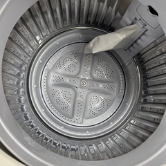 美原店　2020年製★美品 中古★SHARP 6㎏ 穴なし槽で節水・黒カビブロック!!槽の樹脂まるごと抗菌加工! 洗濯機ES-GE6D-T家電 生活家電 洗濯機