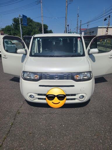 日産キューブ　車検1年付き
