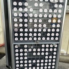 【レア】【中古品】印鑑タワー 本体 印鑑付き