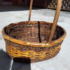 ⑩岩元籐籠製作所様からの提供品です。アレンジ編み