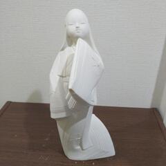 日本人形 陶器 置物 博多人形