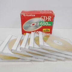 FUJIFILM CD-R 650MB　6枚セット　未使用・新品...