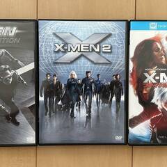 X-MEN DVD3巻セット(X-MEN/X-MEN2/X-ME...