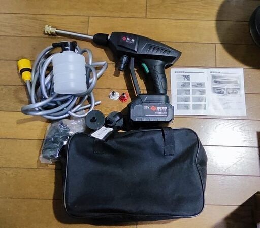 コードレス高圧洗浄機 充電式 高圧洗浄器 15000mah大容量バッテリー 家庭用 強力噴射  ポータブル