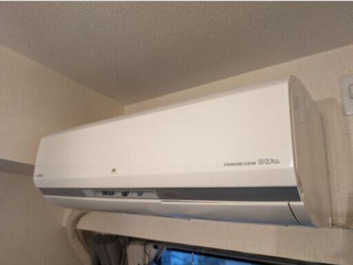 本日限定値下げ早い者勝ち】エアコン18畳用200v対応【取り外し品】