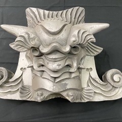 MJ263【鬼瓦】巨大鬼瓦3点セット 