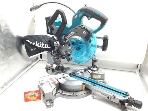 【エコツール笠寺店】Makita/マキタ 165mm充電式スライドマルノコ 40Vmaxバッテリー1個・本体セット LS009GZ【愛知県/名古屋市/笠寺/工具】