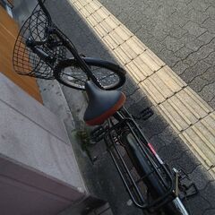 美品☆[Southern Port] LEG.conscious(レッグ コンシャス)24吋 ファミリーサイクル 外装6段/LEDオート(ブラック)