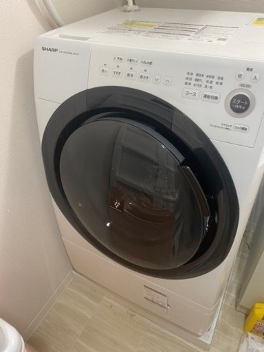 SHARP ドラム式洗濯機　ES-S7F