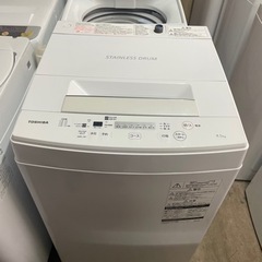 20年製　TOSHIBA 洗濯機　4.5k AW-45M7 ST