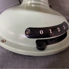 M14172【 レトログリーン 扇風機 】 ハモサ ノスタルジックでかわいい ４枚羽 2011年製 HERMOSA 