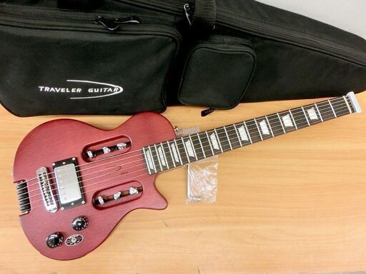 美品■Traveler Guitar EG-1 トラベラーギター 専用ソフトケース付き エレキギター 軽量 コンパクト アウトドア 札幌 西区 西野店