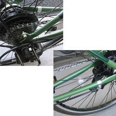 5/18迄商談中 あさひ オフィスプレス TR クロスバイク 自転車 700×32C 7速 LEDライト 480mm 通勤 通学 札幌 手稲