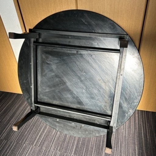 昭和レトロ】年代物ちゃぶ台円卓直径約90cm