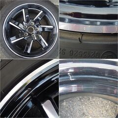 下取り・冬用等に　VM系スバル レヴォーグ純正【17×7J+55 5H-114.3】4本SETタイヤ付