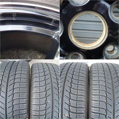 下取り・冬用等に　VM系スバル レヴォーグ純正【17×7J+55 5H-114.3】4本SETタイヤ付