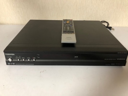 【東芝】DVDレコーダー HDD リモコン付き 動作品