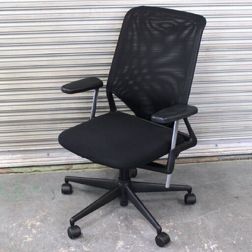 T096) vitra メダチェア Meda2 XL ハイバック メッシュ 2006年製 ヴィトラ 椅子 リクライニング スイス デスク 在宅 オフィス イームズ