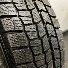 走行短め DUNLOP WINTER MAXX WM02 195/65R15 15インチ スタッドレス 4本 21年製 ノア セレナ プリウス アイシス プレマシー等　(MTX99)クレジットカード QRコード決済可能