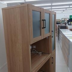 ☆ジモティ割あり☆ 3枚扉食器棚 現状販売 (H)154× (W)