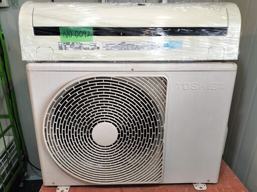 ワ0092 東芝2013年式2.8kw10畳適用32000円＠標準工事込み大阪市内価格