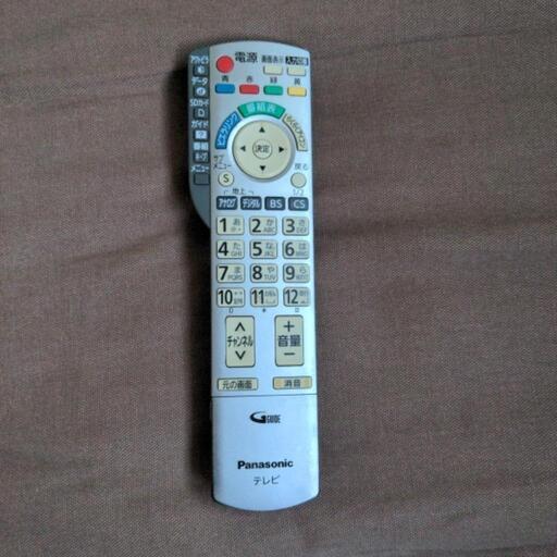 パナソニック 42型 プラズマテレビ 2009年製 TH-P42G1 VIERA リモコン