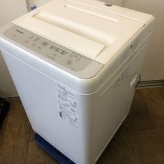 K143☆2023年製Panasonic製5.0㌔洗濯機☆1年間保証付き