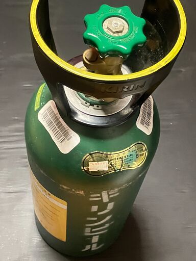 ミドボン　液化炭酸ガス　二酸化炭素　CO2　5kg　残量約7割から8割程度