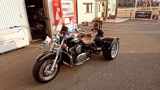 kawasaki 1500cc ハーレー仕様 トライク