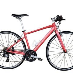 きれいなピンク色　クロスバイク　学生値引き可