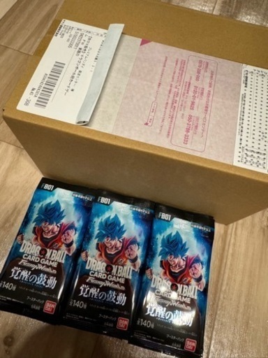 ドラゴンボールカード 覚醒の鼓動 1BOX 30パック