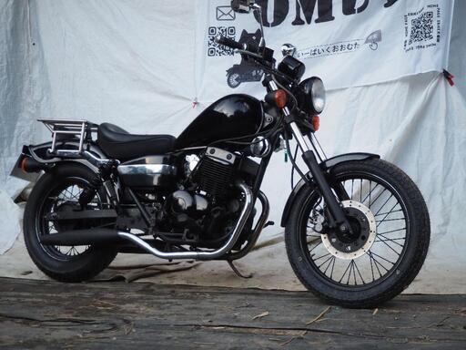 Rebel 250　後期レブル250 全塗装・整備済、リアキャリア、前期仕様の左右２本出しマフラー