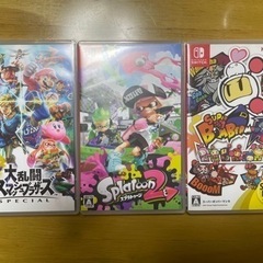 Nintendo　switch ソフト3本セット