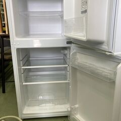 【リサイクルショップ　ピカソ　小松原】ハイセンス Hisense106L 2ドア 右開きタイプ 冷蔵庫 2016年製 HR-B106JW★6478★