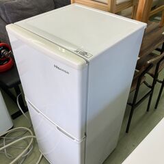【リサイクルショップ　ピカソ　小松原】ハイセンス Hisense106L 2ドア 右開きタイプ 冷蔵庫 2016年製 HR-B106JW★6478★