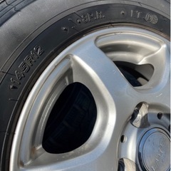 車のパーツ タイヤ、ホイール　4本セット