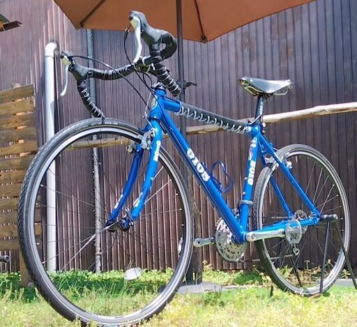 ※　受け渡し完了　※                                                                                    　GIOS　ジオス　シクロクロスバイク　カンチブレーキ　キャンプ用自転車　自転車持ち込みによるお値引き有り