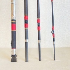 美品 がまくえ、マーク2 100号、クエ竿、アラ竿、石鯛竿、大物