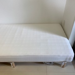 家具　ニトリの ベッド シングルベッド　